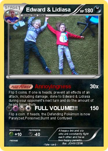 Pokemon Edward & Lidiasa