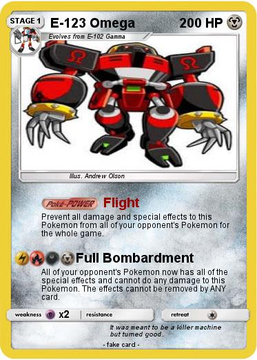 Pokemon E-123 Omega