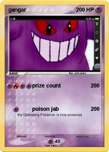 Pokemon gangar
