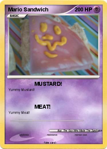 Pokemon Mario Sandwich