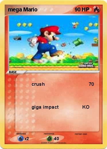 Pokemon mega Mario