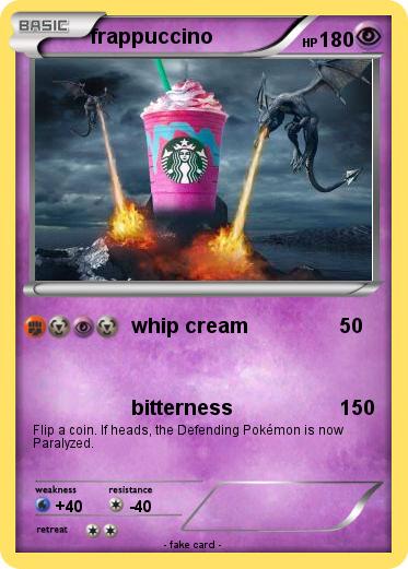 Pokemon frappuccino
