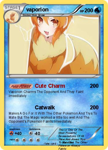 Pokemon vaporion