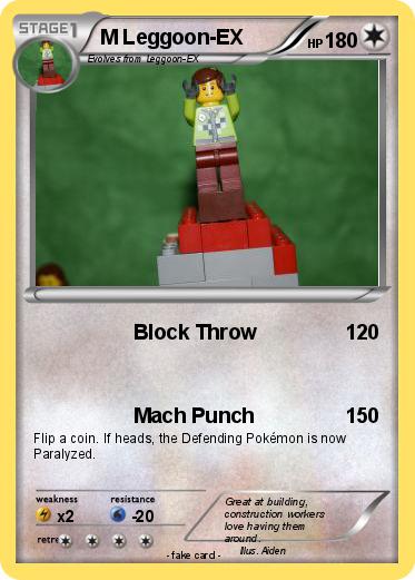 Pokemon M Leggoon-EX