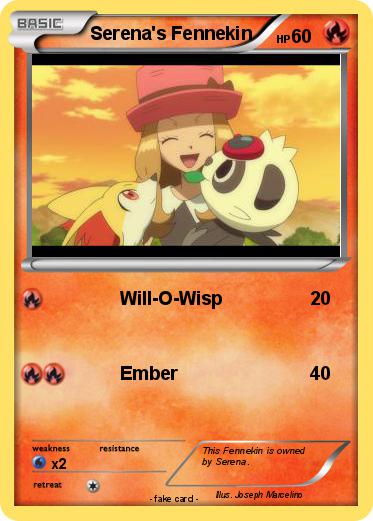 Pokemon Serena's Fennekin