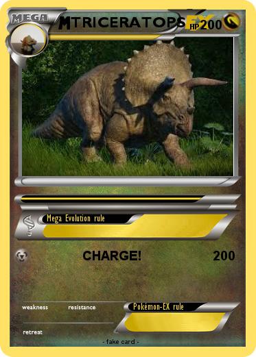 Pokemon TRICERATOPS
