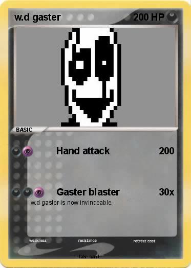 Pokemon w.d gaster