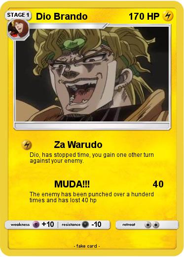 Pokemon Dio Brando