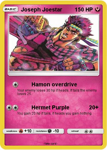 Pokemon Joseph Joestar