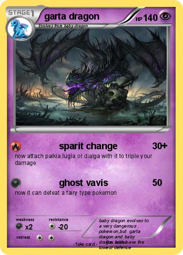 Pokemon garta dragon