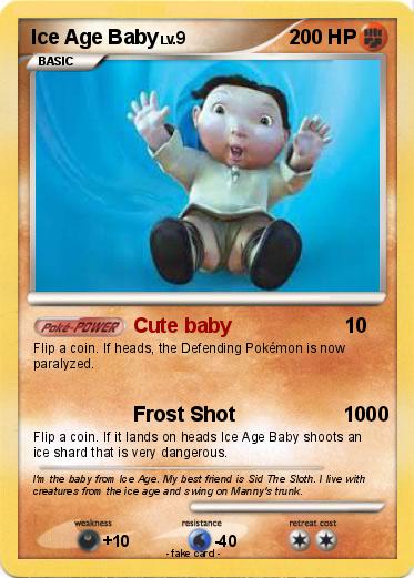 Pokemon Ice Age Baby