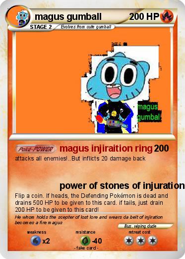Pokemon magus gumball
