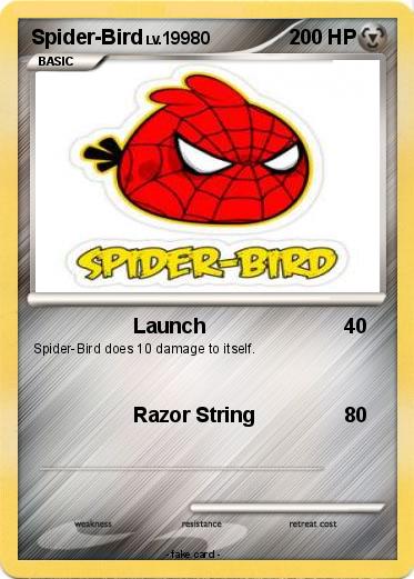 Pokemon Spider-Bird