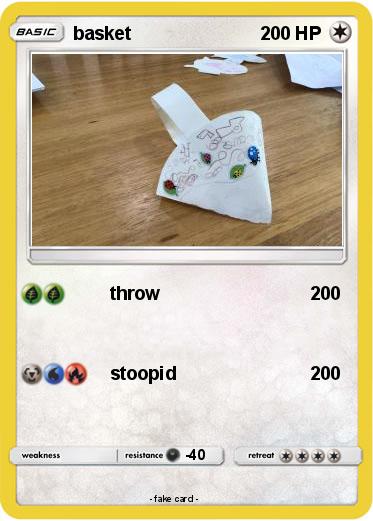 Pokemon basket