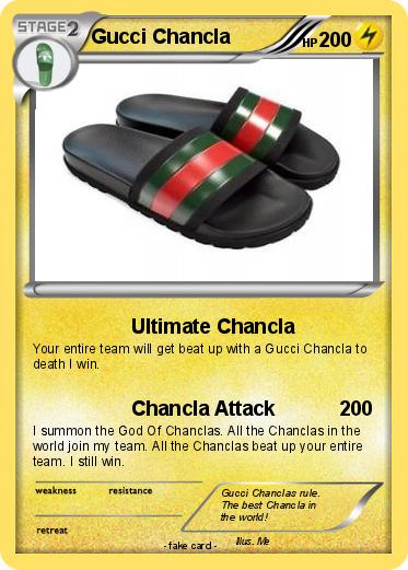 Pokemon Gucci Chancla