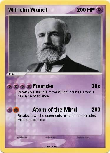 Pokemon Wilhelm Wundt