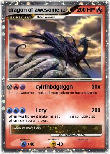 Pokemon dragon of awesome