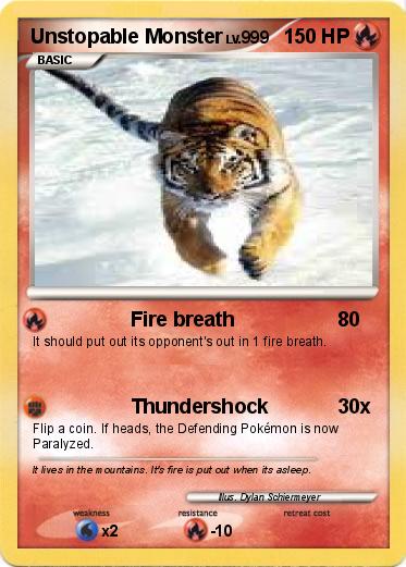 Pokemon Unstopable Monster