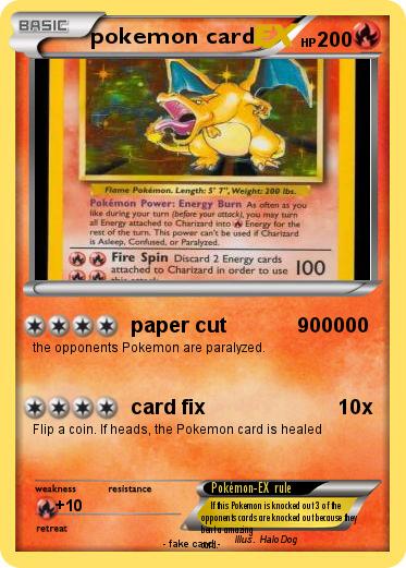 Pokemon pokemon card