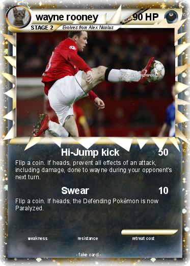Pokemon wayne rooney