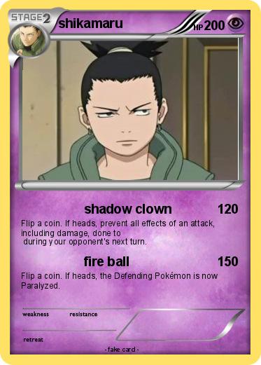 Pokemon shikamaru