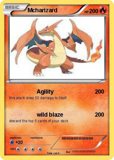 Pokemon Mcharizard