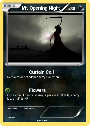 Pokemon Mr. Opening Night