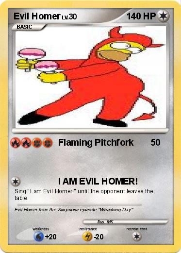 Pokemon Evil Homer