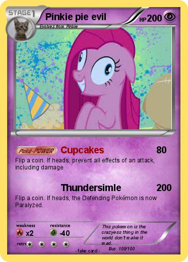 Pokemon Pinkie pie evil