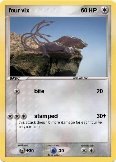 Pokemon four vix
