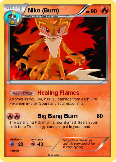 Pokemon Niko (Burn)