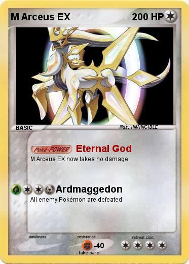 Pokemon M Arceus EX