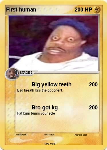 Pokemon First human