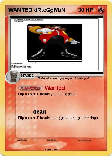 Pokemon WANTED dR.eGgMaN
