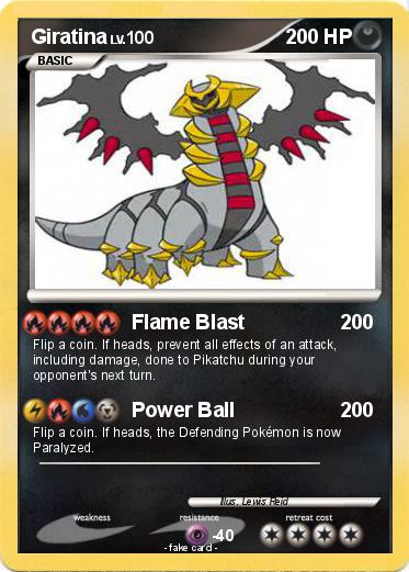Pokemon Giratina