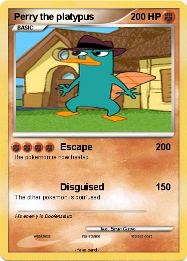 Pokemon Perry the platypus