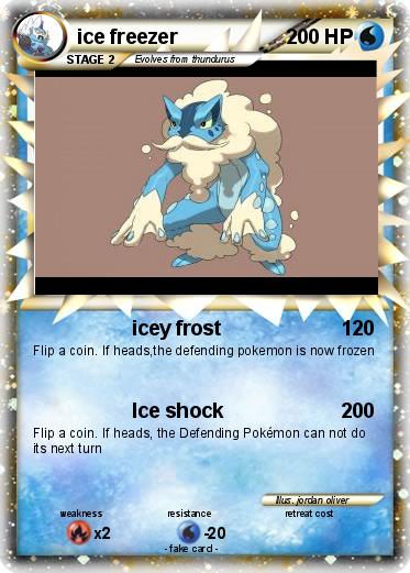Pokemon ice freezer