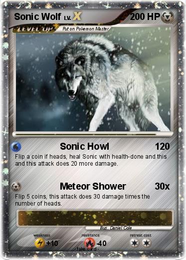 Pokemon Sonic Wolf