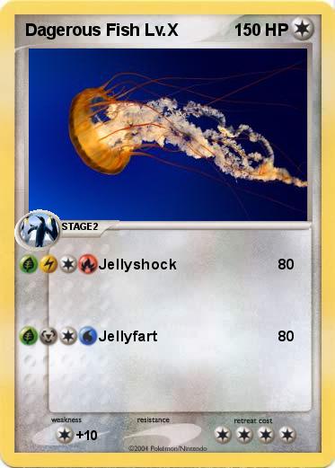 Pokemon Dagerous Fish Lv.X