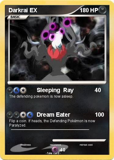 Pokemon Darkrai EX