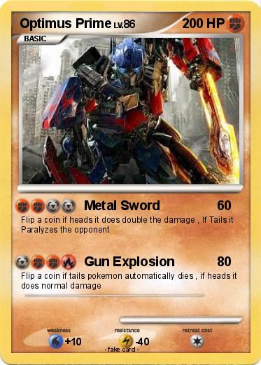 Pokemon Optimus Prime