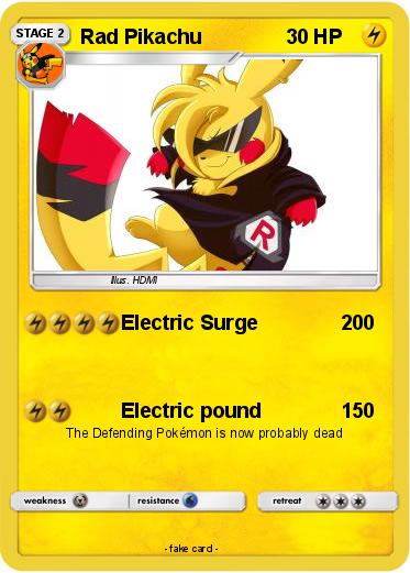 Pokemon Rad Pikachu