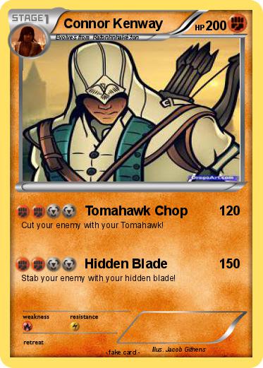 Pokemon Connor Kenway