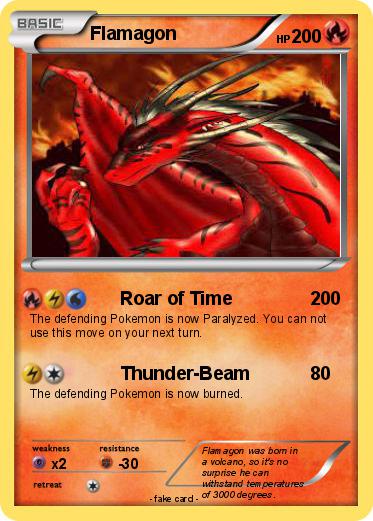 Pokemon Flamagon