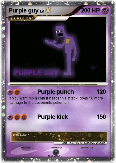 Pokemon Purple guy