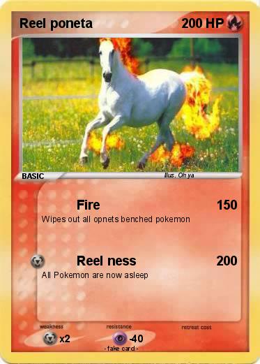 Pokemon Reel poneta