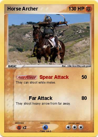 Pokemon Horse Archer