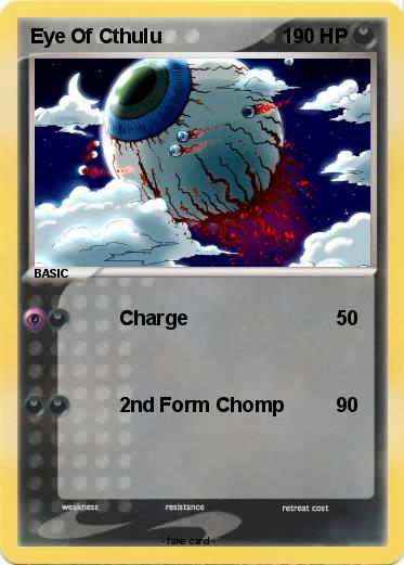 Pokemon Eye Of Cthulu