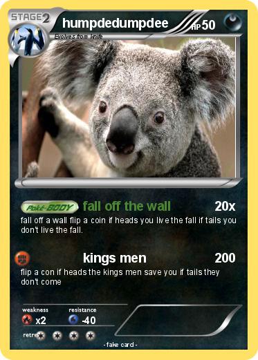 Pokemon humpdedumpdee