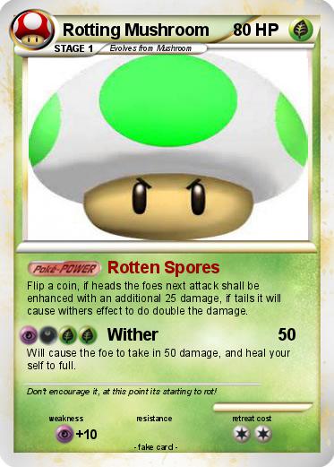 Pokemon Rotting Mushroom